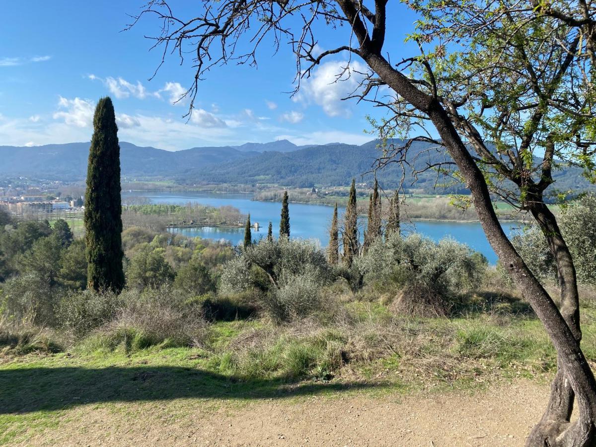 Ferienwohnung Aroa S Lake Banyoles Exterior foto